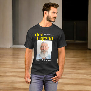 Moderne Gedenkstätte für personalisiertes Foto T-Shirt