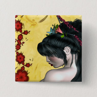 Moderne Geisha Button
