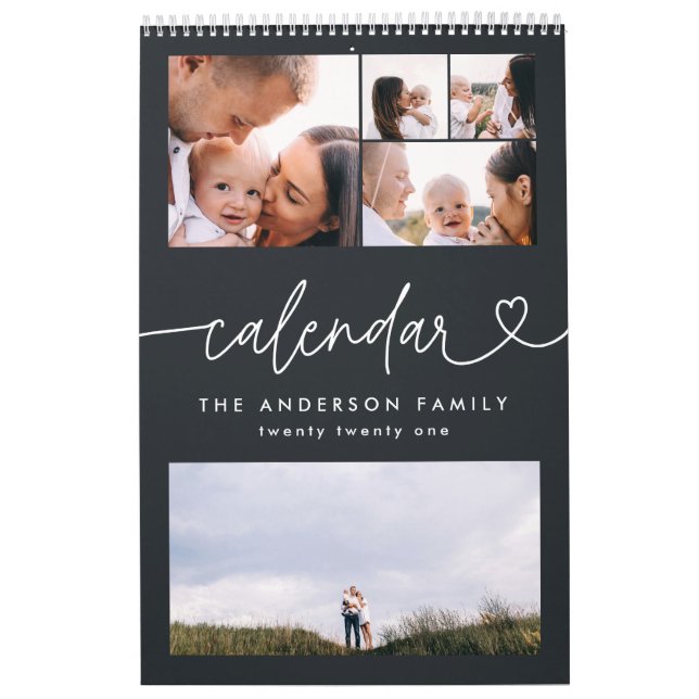 Moderne, geistliche Schrift Typografie minimales M Kalender (Titelbild)