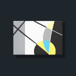 Moderne gelbe, blaue geometrische abstrakte Formen Leinwanddruck<br><div class="desc">"Bringen Sie Ihren Raum mit unseren modernen, gelben, blau geometrischen Abstrakten Formen Canvas Print einen anspruchsvollen und zeitgenössischen Touch. Dieses atemberaubende Kunstwerk ist ein Beleg für die Schönheit des abstrakten Ausdrucks und bietet ein ausgewogenes Zusammenspiel von Formen und Farben, das jeden Raum in ein modernes Heiligtum verwandeln kann. Das Kunstwerk...</div>