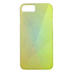 Moderne gelbe geometrische Gradation Case-Mate iPhone Hülle