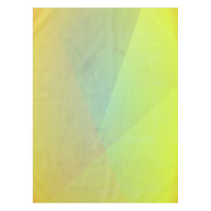Moderne gelbe geometrische Gradation Tischdecke