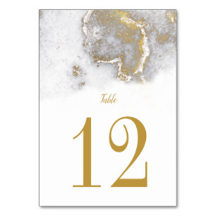 Moderne gemarmorte Grau-und Tischnummer