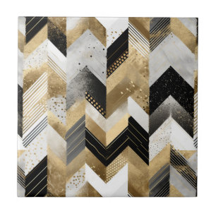 Moderne geometische Muster Fliese