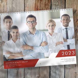 Moderne Geometrie Hinzufügen von Firmennamen nach  Kalender