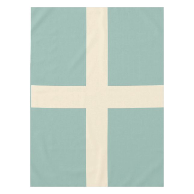 Moderne Geometrie Mitte des Jahrhunderts Tischdecke (Vorderseite)