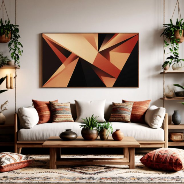 Moderne Geometrie - moderne Abstraktion Poster (Von Creator hochgeladen)