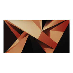 Moderne Geometrie - moderne Abstraktion Poster