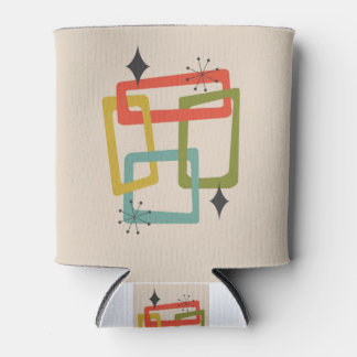 Moderne geometrische Abstrakte Mitte des Jahrhunde Dosenkühler