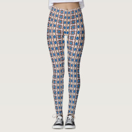 Moderne geometrische abstrakte Mosaikmuster 1298 Leggings