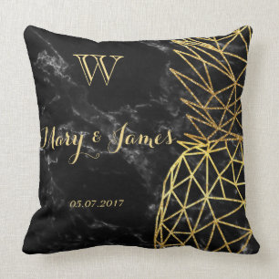 Moderne geometrische Ananas Kissen
