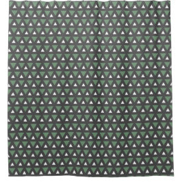 Moderne geometrische Badevorhang-Muster Duschvorhang