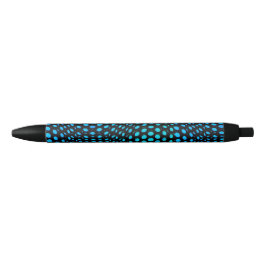 Moderne geometrische blaue Punktmuster  Kugelschreiber