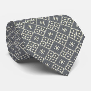 Moderne geometrische Diamantmuster Krawatte