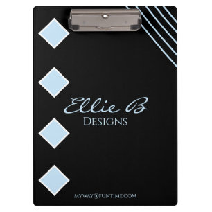 Moderne geometrische elegante Minimalist Klemmbrett