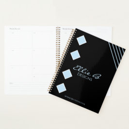 Moderne geometrische elegante Minimalist  Planer