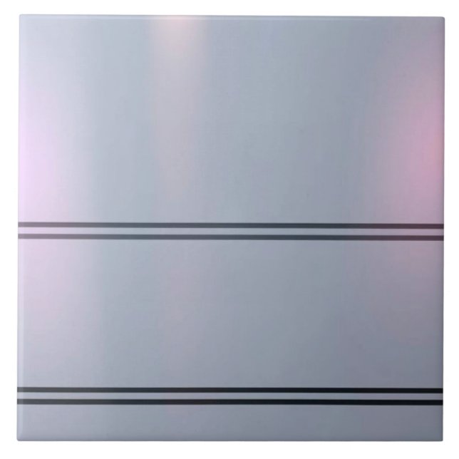 Moderne geometrische Fliesenmuster-Design Fliese (Vorderseite)