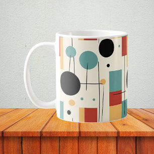 Moderne geometrische Formen Kaffeetasse