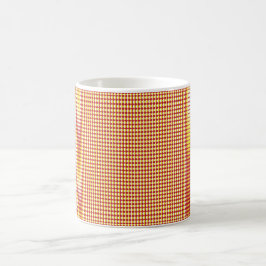Moderne geometrische Geburtstagsmuster Kaffeetasse