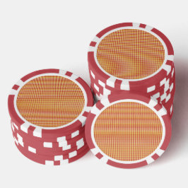 Moderne geometrische Geburtstagsmuster Pokerchips