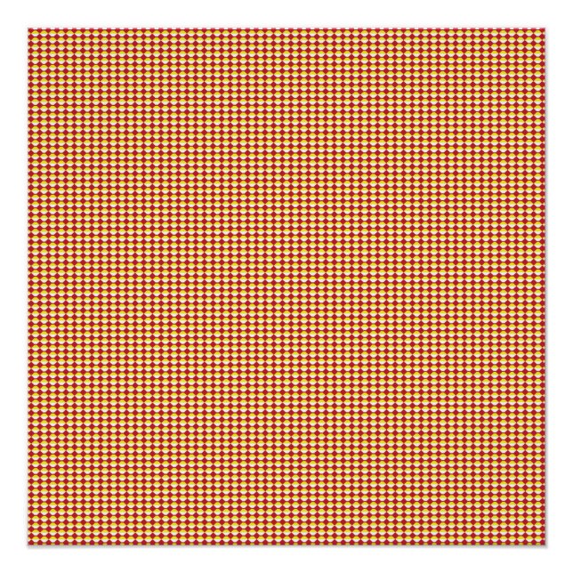 Moderne geometrische Geburtstagsmuster Poster (Vorderseite)