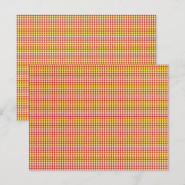 Moderne geometrische Geburtstagsmuster Postkarte