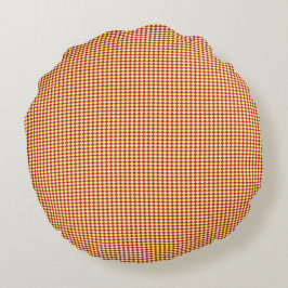 Moderne geometrische Geburtstagsmuster Rundes Kissen