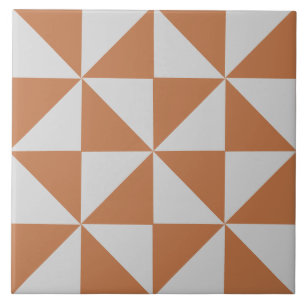Moderne geometrische Grafikkachel Fliese