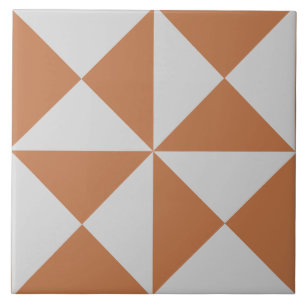Moderne geometrische Grafikkachel Fliese