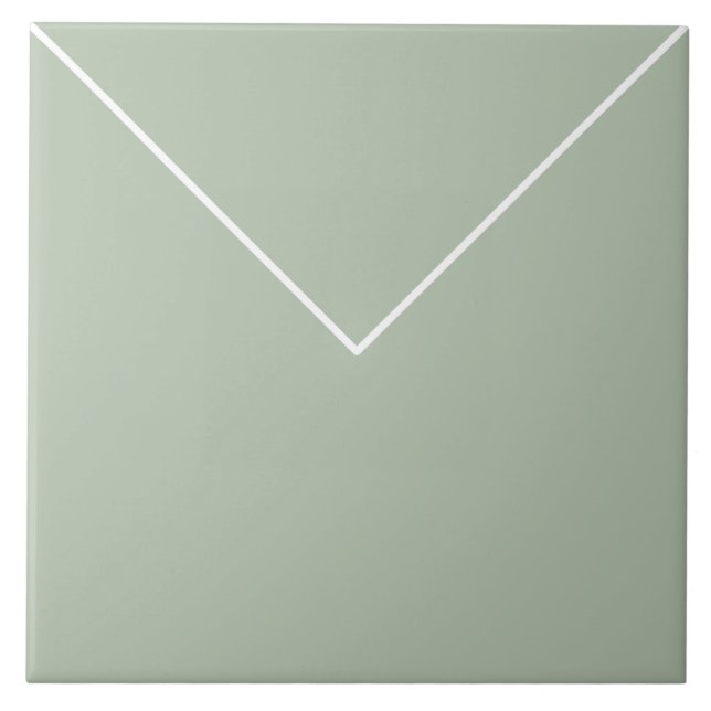 Moderne geometrische Grafikkachel Fliese (Vorderseite)