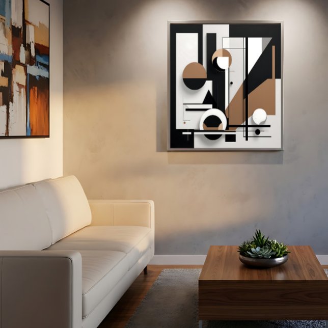 Moderne geometrische Komposition Poster (Von Creator hochgeladen)