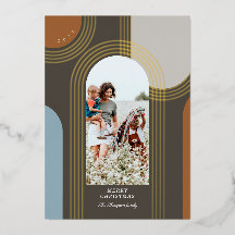 Moderne geometrische, konzentrische Goldene Bögen 