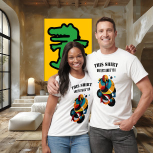 Moderne geometrische Kunst – Abstrakter intelligen T-Shirt