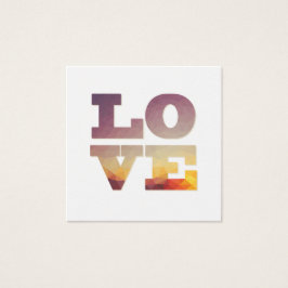 Moderne geometrische Liebe