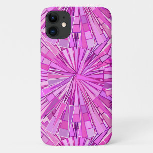 Moderne geometrische Mosaik, Violett und Orchidee Case-Mate iPhone Hülle