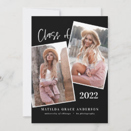 Moderne geometrische MultiFoto-Graduierungsparty