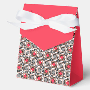 moderne geometrische Muster Deko grau, beige Geschenkschachtel