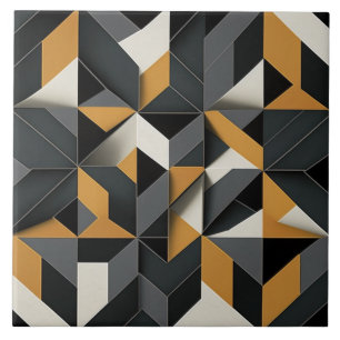 Moderne geometrische Muster Keramikfliesen Fliese