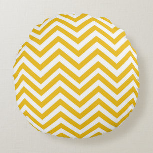Moderne geometrische Muster Rundes Kissen