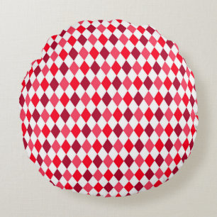Moderne geometrische Muster Rundes Kissen