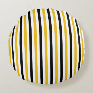 Moderne geometrische Muster Rundes Kissen