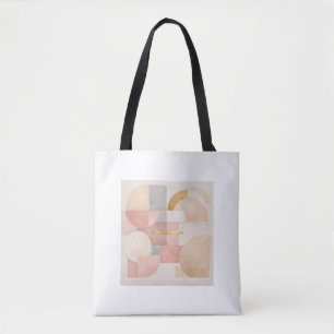 Moderne geometrische Pastell-Tasche