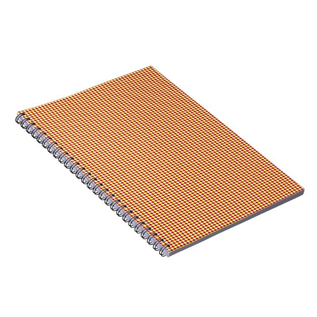Moderne geometrische Schulanfangsmuster Notizblock (Rechte Seite)