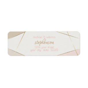 Moderne geometrische Streifen mit rotem Sand