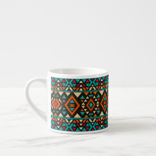 Moderne geometrische Südwest-Style  Espressotasse