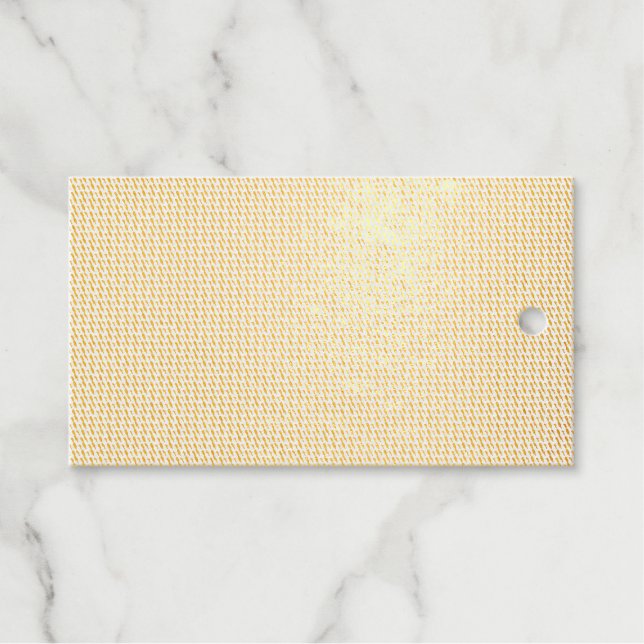 Moderne geometrische Unternehmensmuster Geschenkanhänger (Vorderseite (Horizontal))