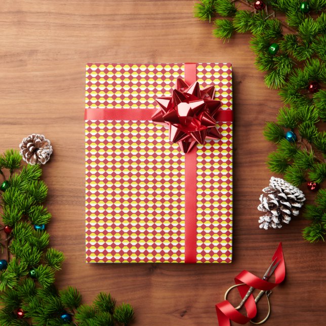 Moderne geometrische Unternehmensmuster Geschenkpapier (Feiertagsgeschenk)