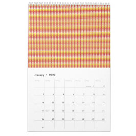 Moderne geometrische Unternehmensmuster Kalender