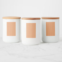 Moderne geometrische Unternehmensmuster Lebensmitteletikett