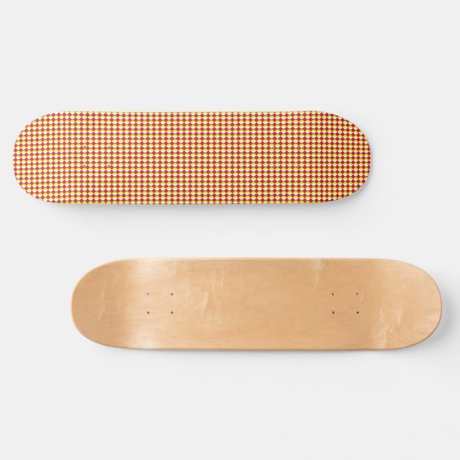 Moderne geometrische Unternehmensmuster Skateboard (Horizontal)